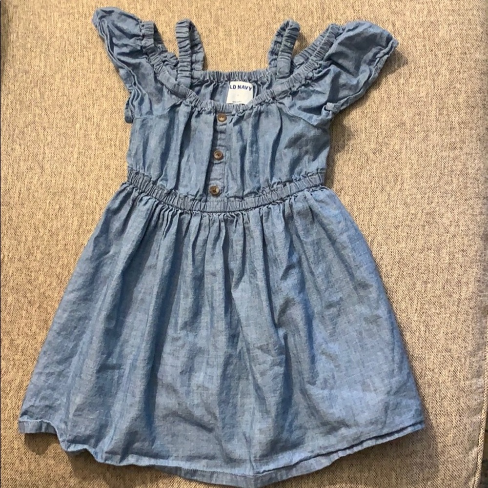 Old Navy off shoulder denim dress
